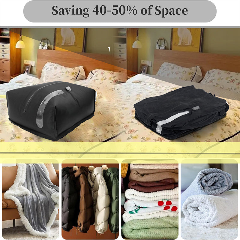 Travel essentials: Vacuum bags, luggage, clothes boxes, packing bags, accessories, compression cubes