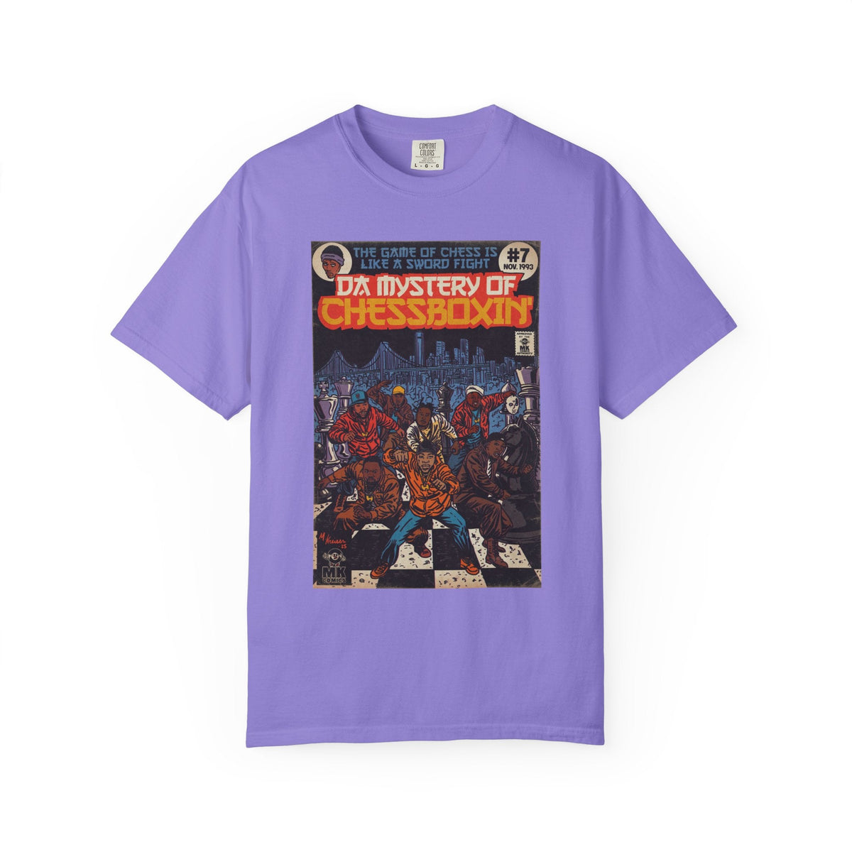 Da Mystery of Chessboxin - Unisex Comfort Colors T-shirt | Hip Hop Graphic Cotton Oversized Streetwear Tee