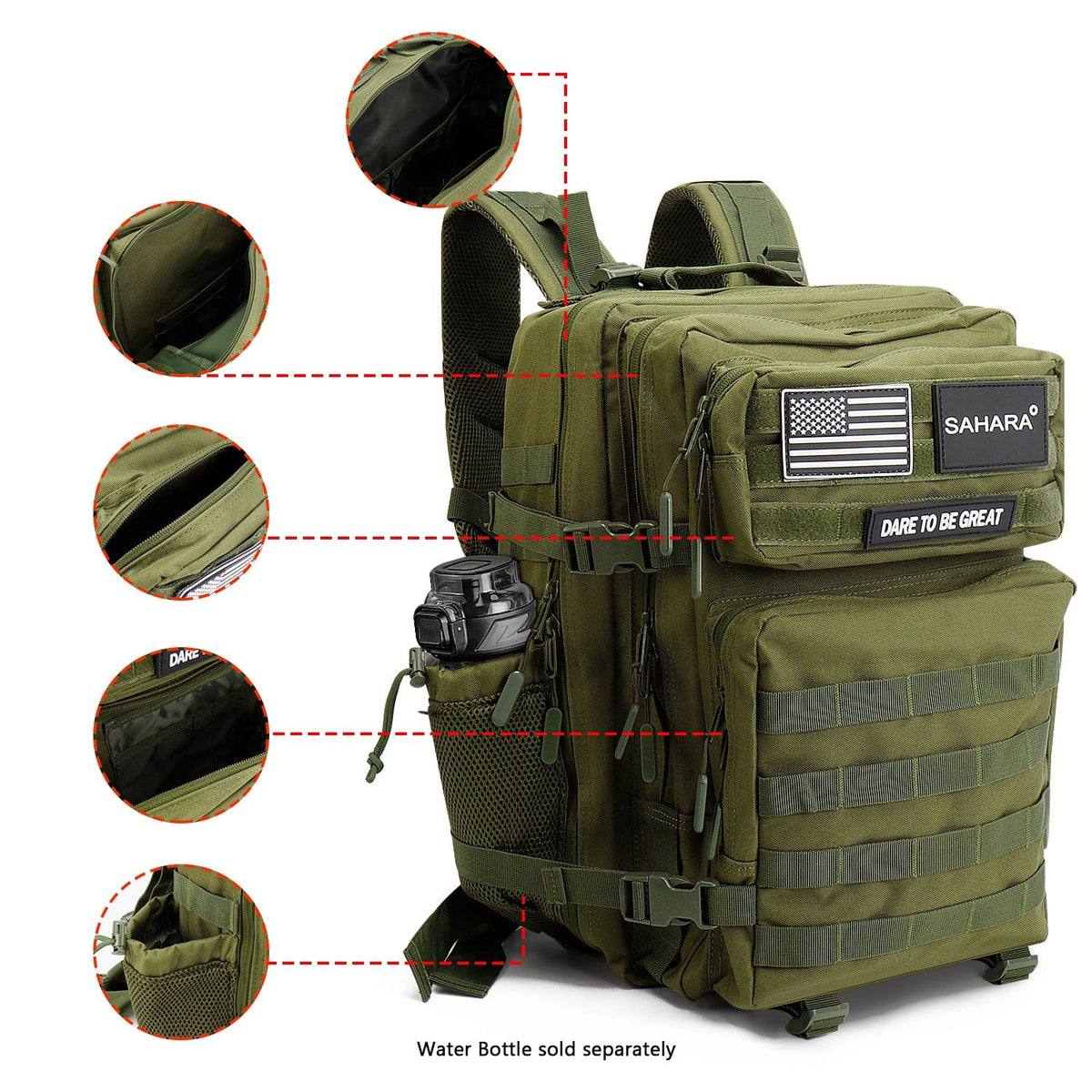 Raider Series Travel Bag & Laptop Backpack for Laptops up to 17.3-inch