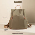 Fashion Commuter Contrast Color Travel Bag Large-capacity Backpack