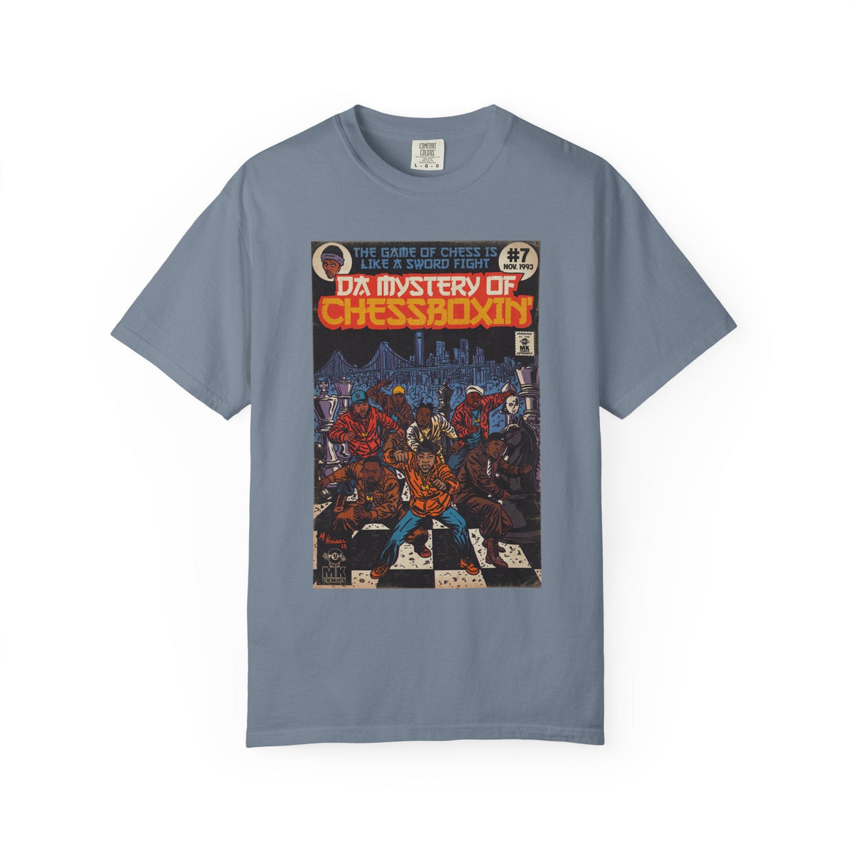 Da Mystery of Chessboxin - Unisex Comfort Colors T-shirt | Hip Hop Graphic Cotton Oversized Streetwear Tee