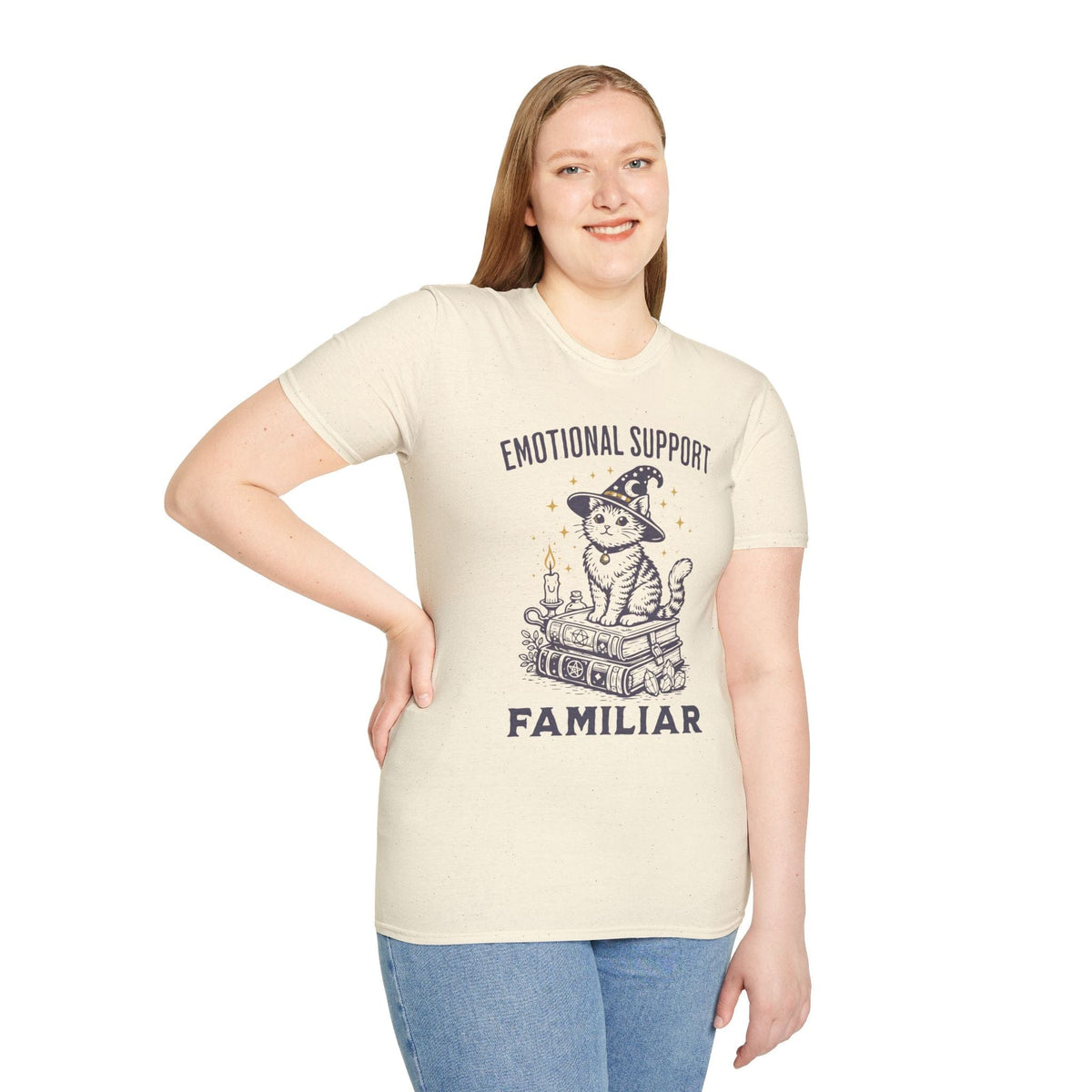 Emotional Support Familar Cat T-Shirt