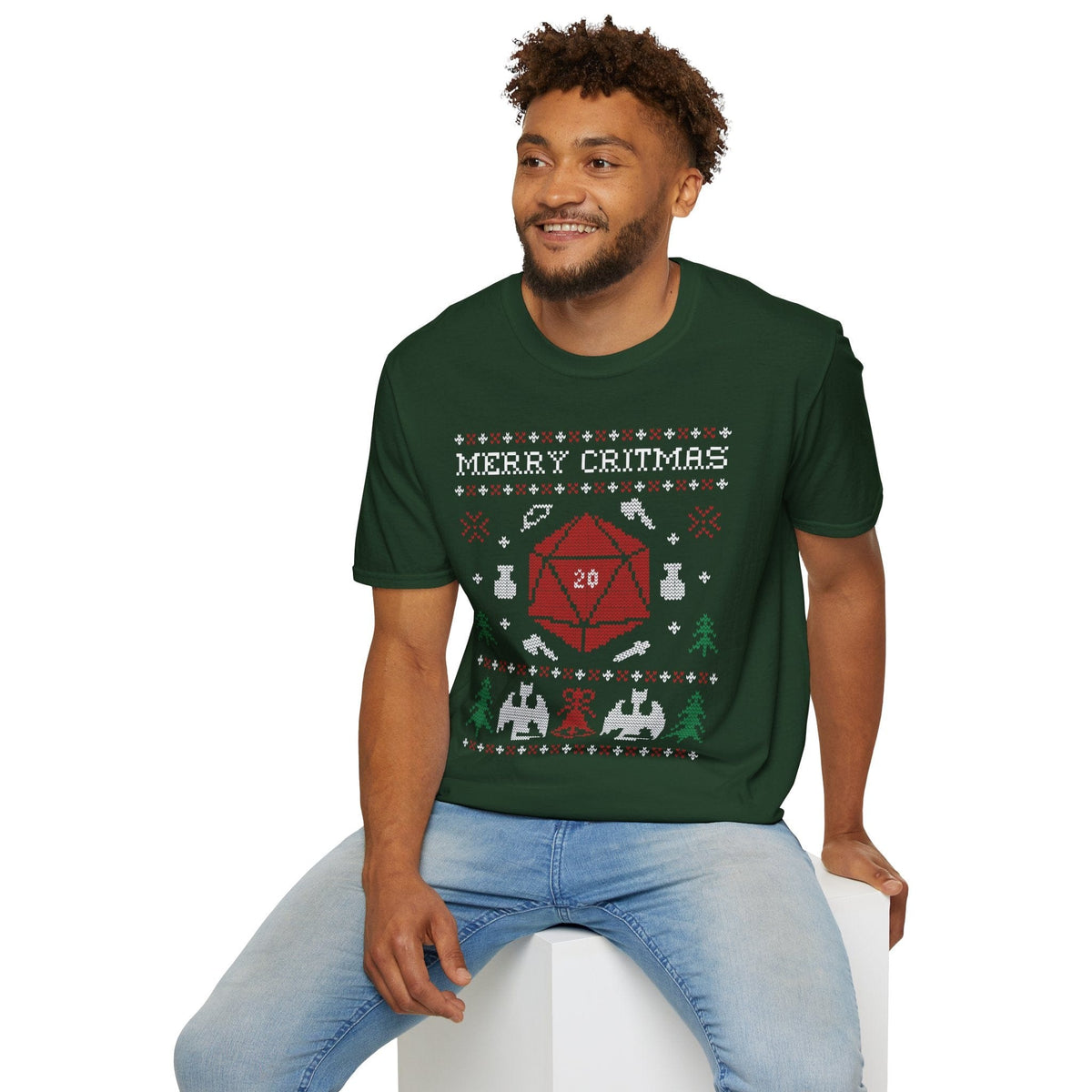 Merry Critmas Ugly Sweater T-shirt