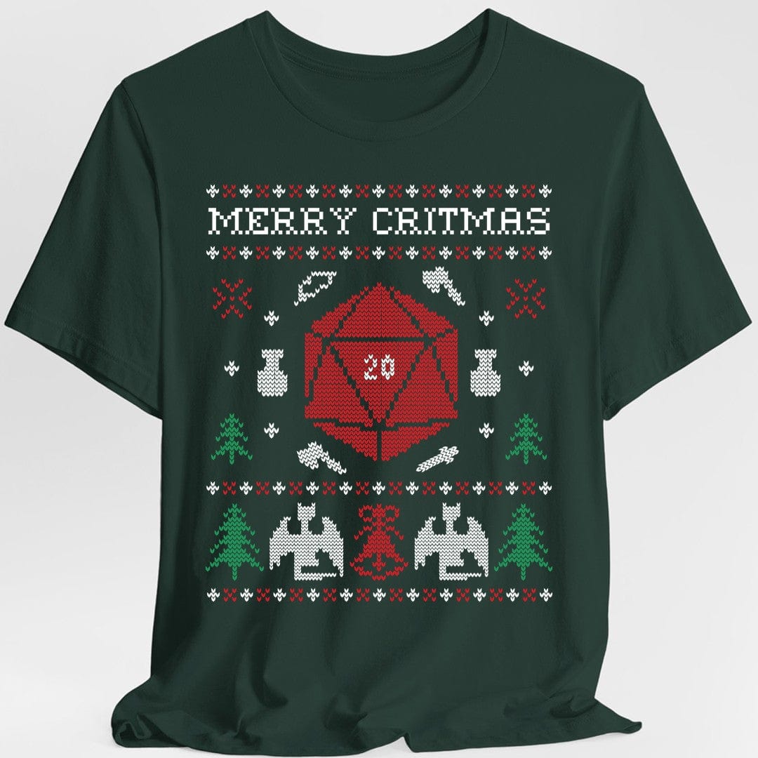 Merry Critmas Ugly Sweater T-shirt