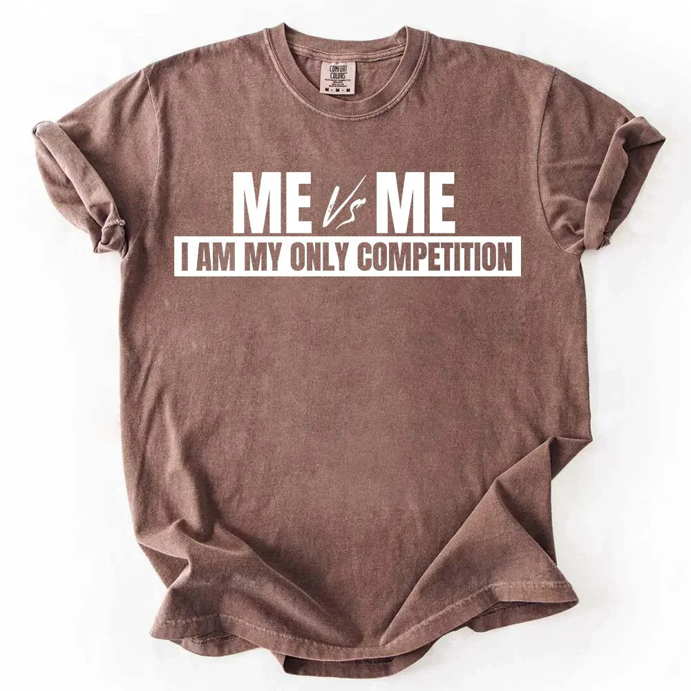 Me vs Me Unisex T-Shirt – Motivational Self-Discipline Tee